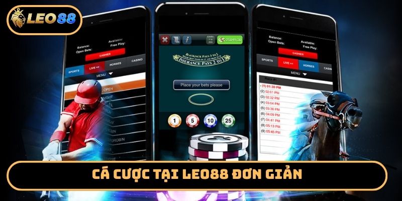 Cá cược tại Leo88 đơn giản